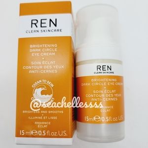 Radiance Brightening Dark Circle Eye Cream | Ren Clean Skincare | Brand New